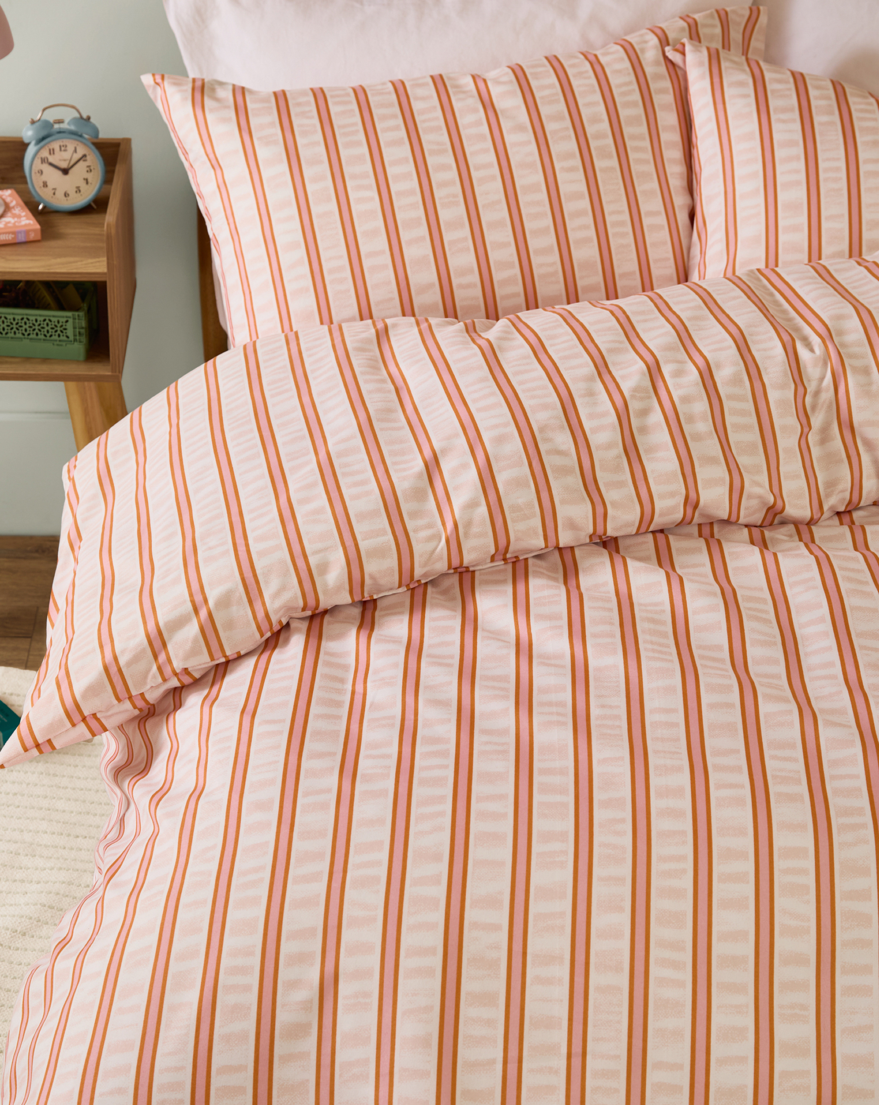Hettie Striped Duvet Cover Set