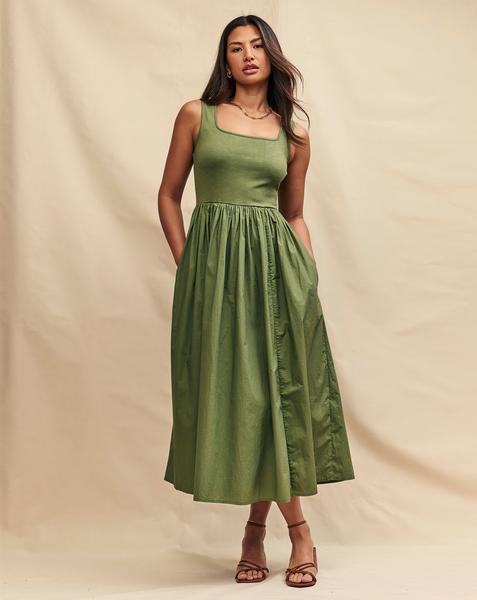 Nobody's Child Skater Midi Dress