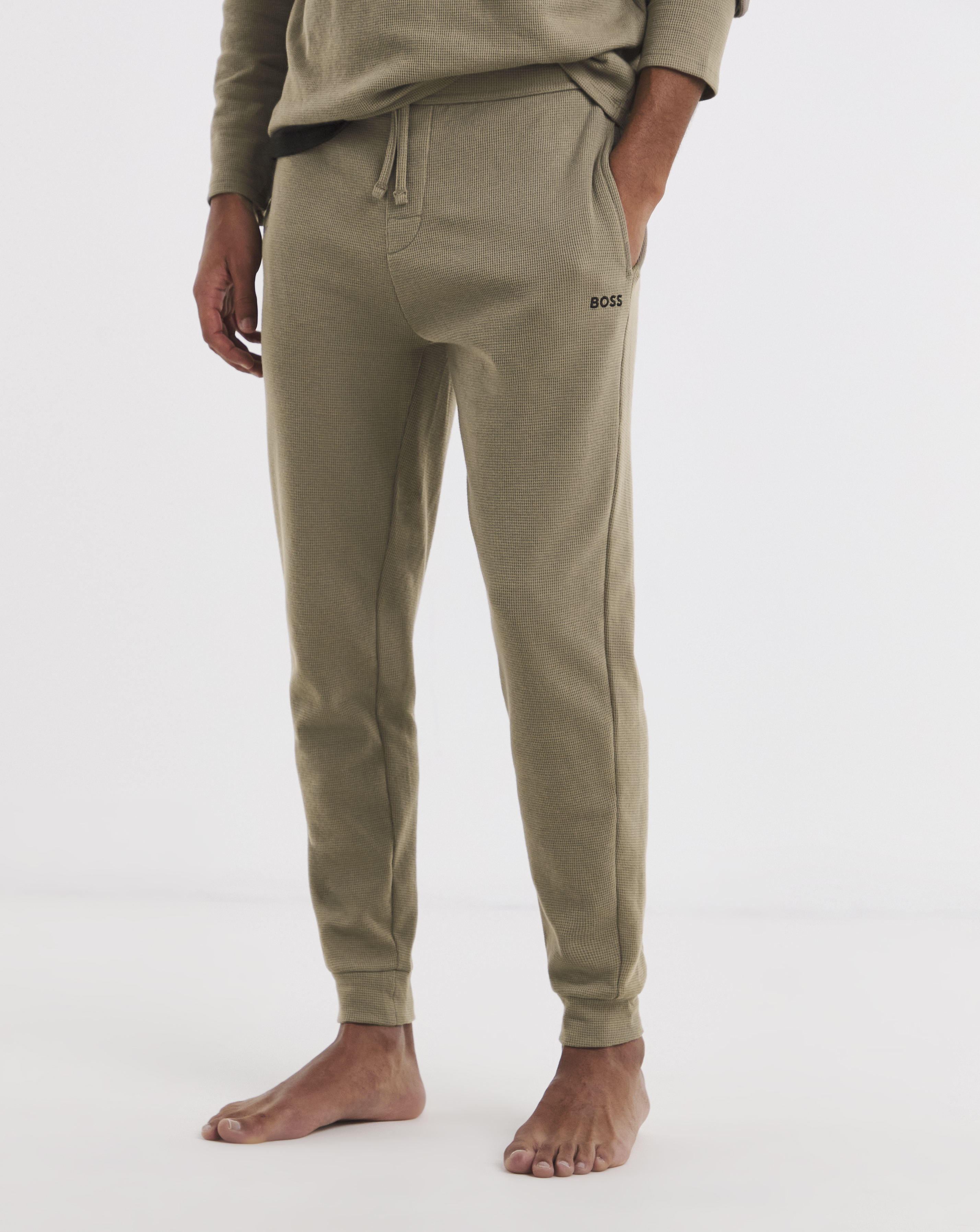 BOSS Waffle Lounge Jogger - Brown