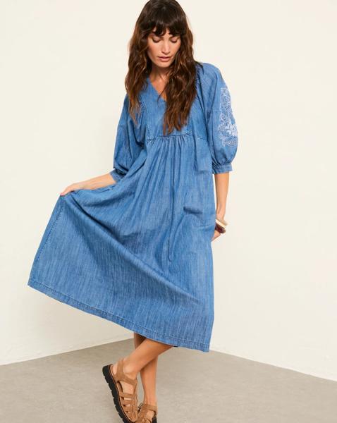 FatFace Denim Midi