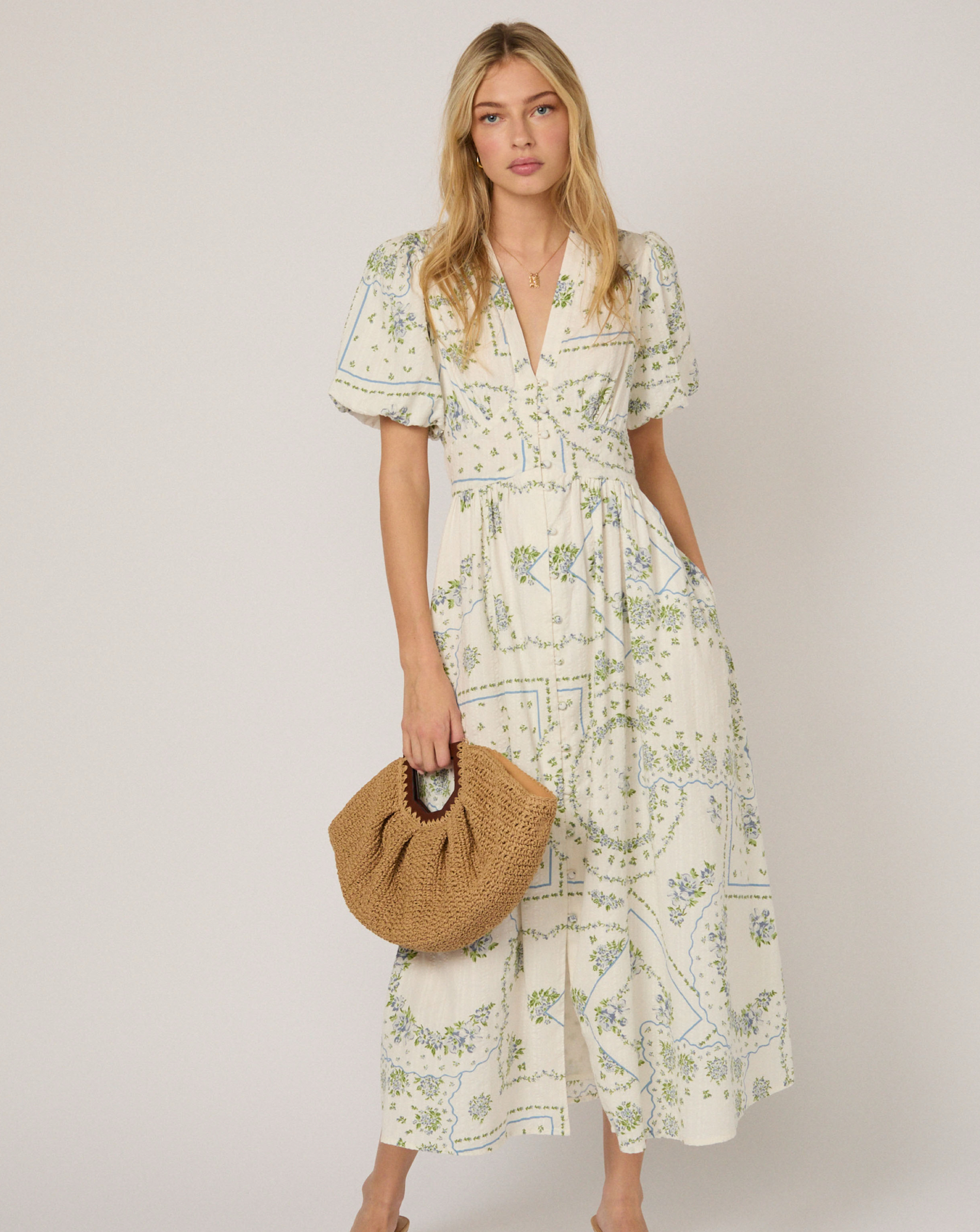NC SS Starlight Midi Dress