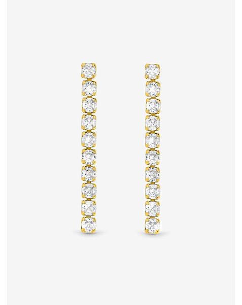 Jon Richard Gold Plated CZ Earrings