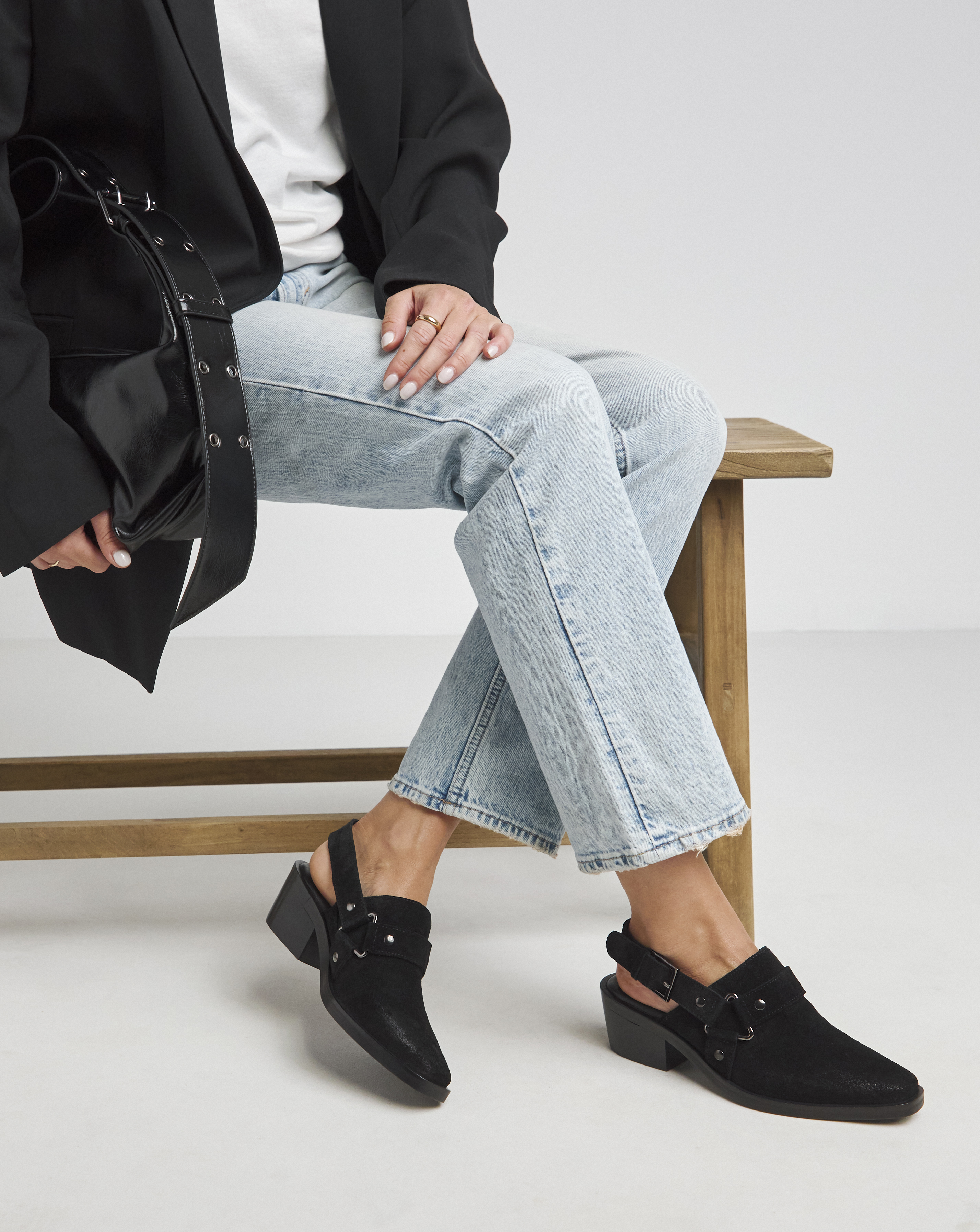 Western Detailed Shoe Wide