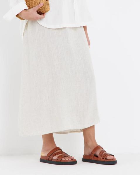 Laser Cut Sandals Wide