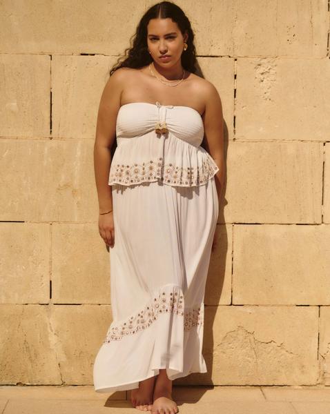 Simply Be Dip Hem Beach Co Ord