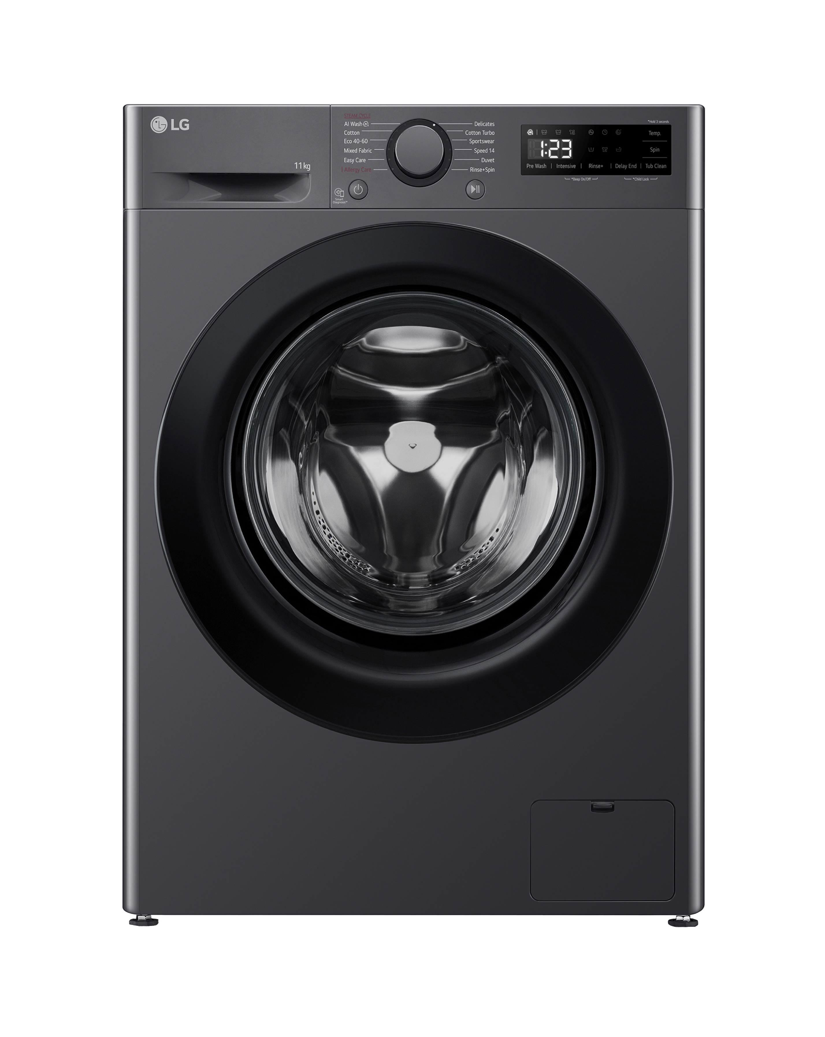 LG F4Y511GBLN1 11kg Washer Grey