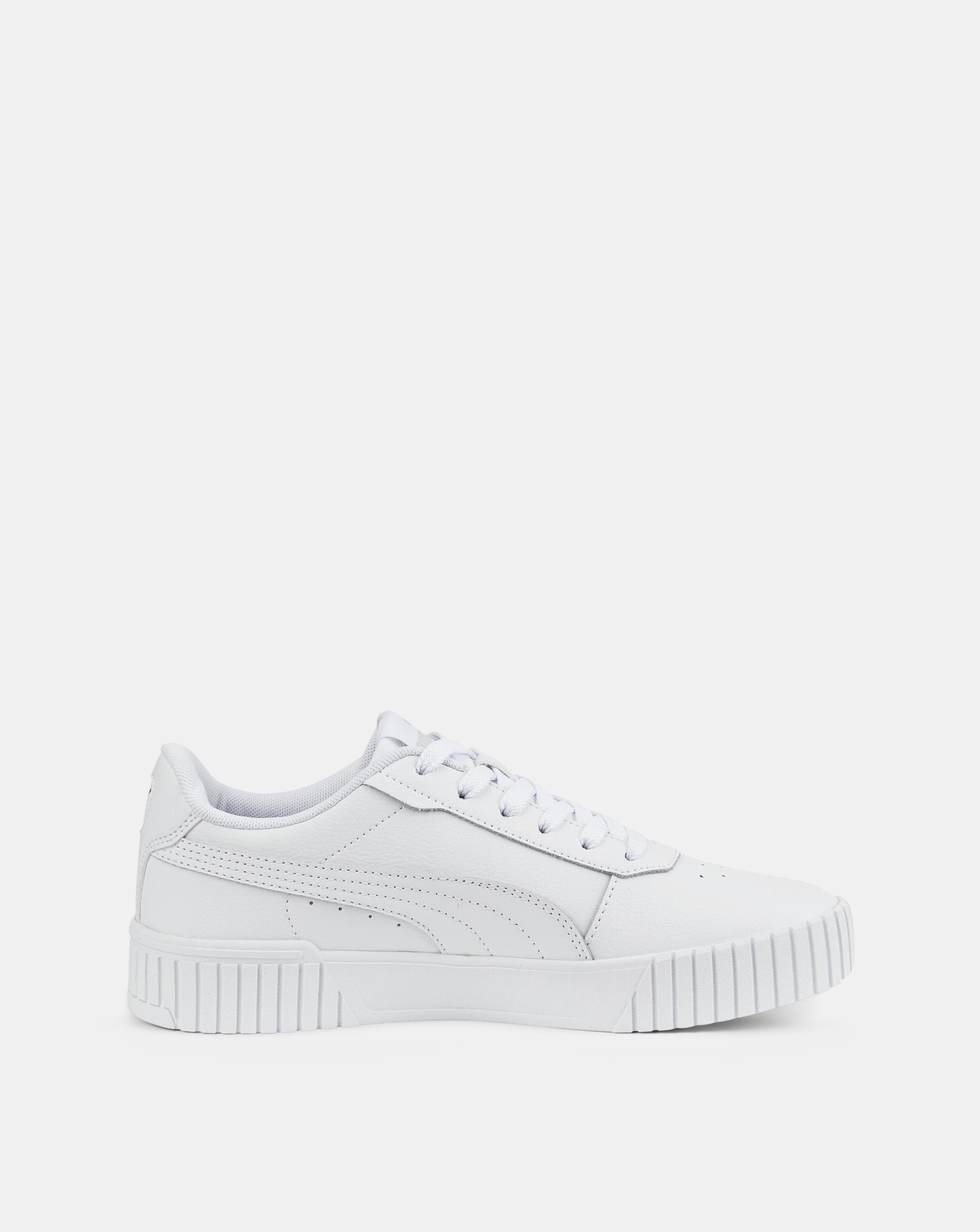 Puma Carina 2.0 Trainers - White - Size 4 - Womens