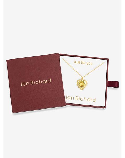 Gold Birthstone Pendant - November