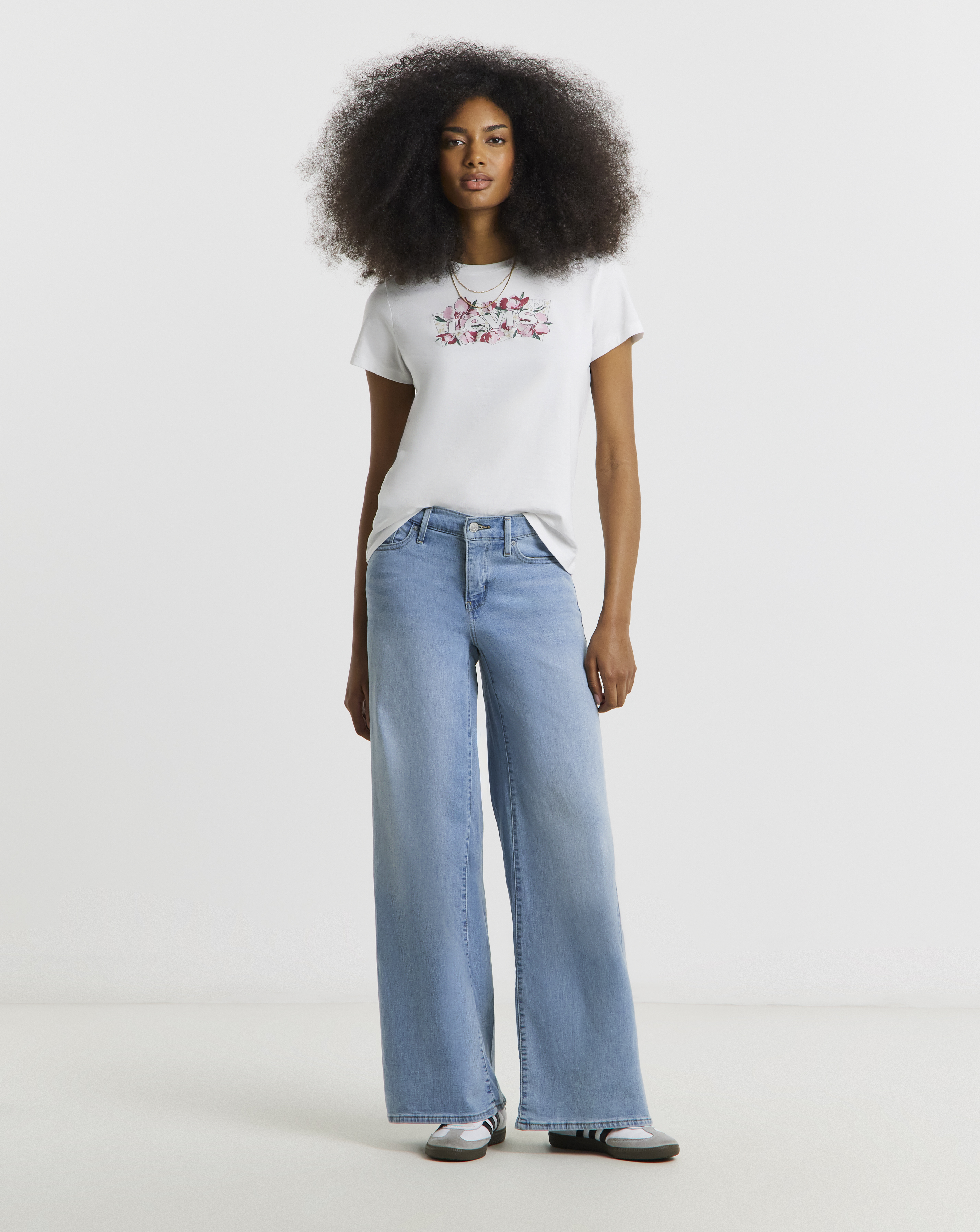 Levi's 318 Shaping Wide Leg Jeans