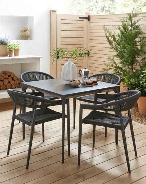 Sicily Premium Sintered Stone Dining Set