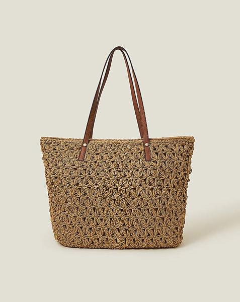 Accessorize Raffia Tote Bag