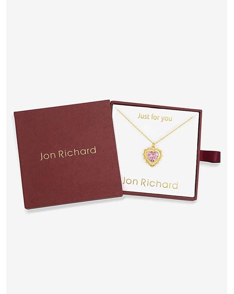 Gold Plated Birthstone Pendant - October