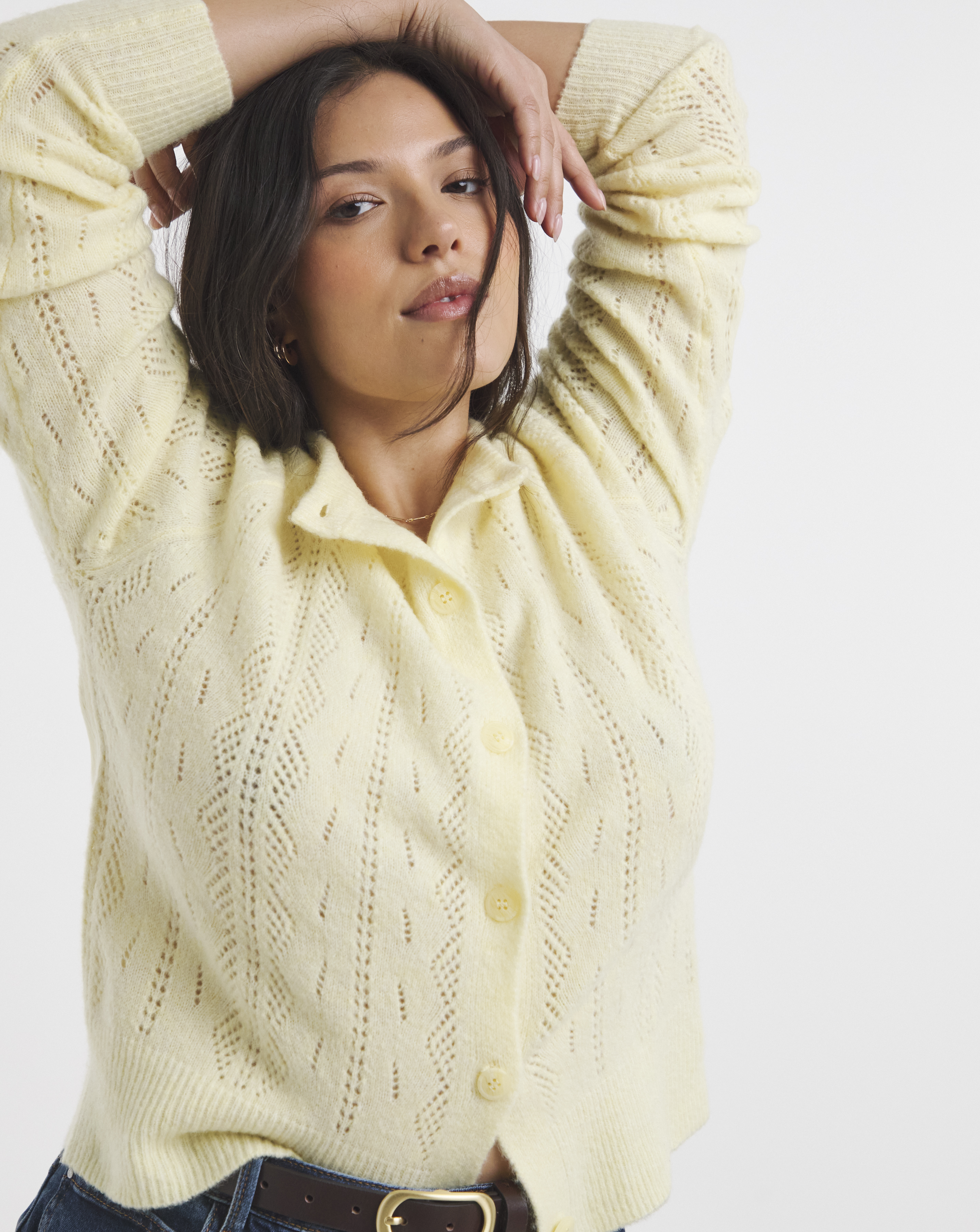 Soft Touch Pointelle Cardigan