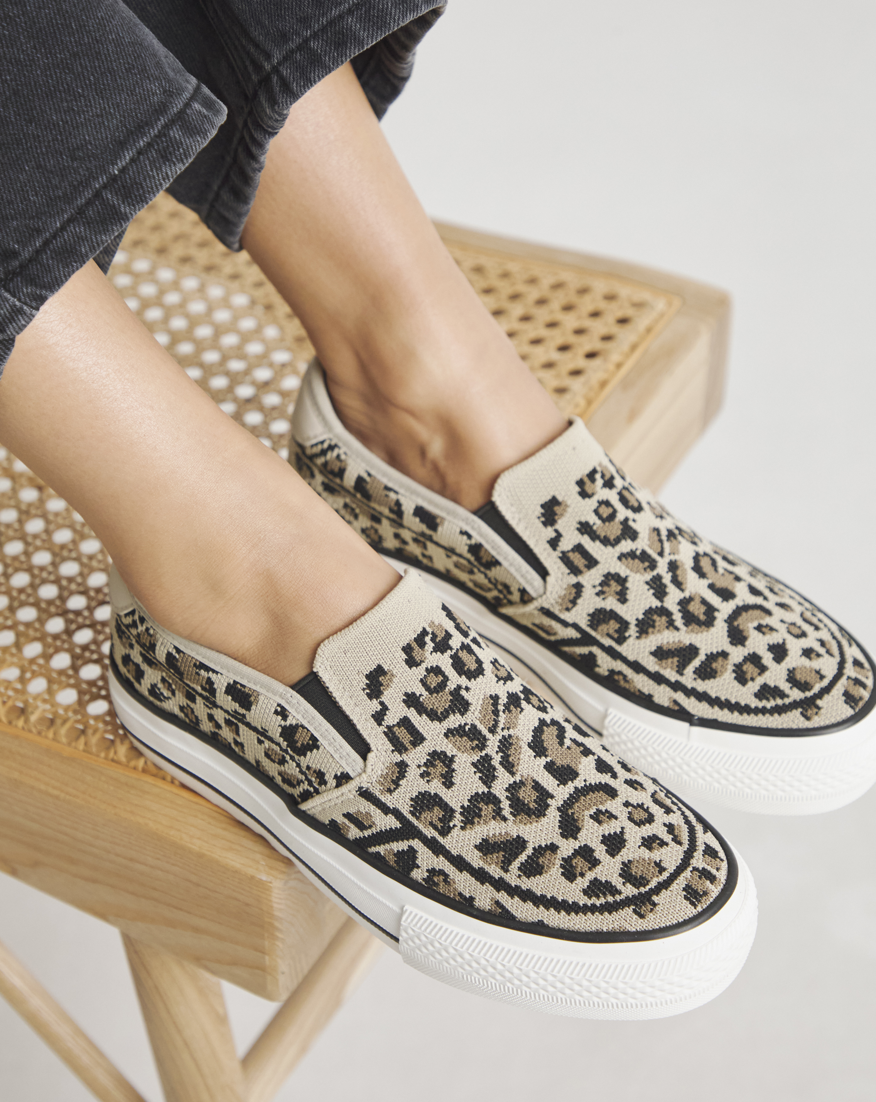 Slip On Canvas Trainer Extra Wide