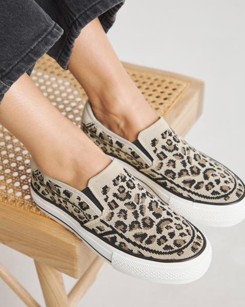 Slip On Canvas Trainer Extra Wide