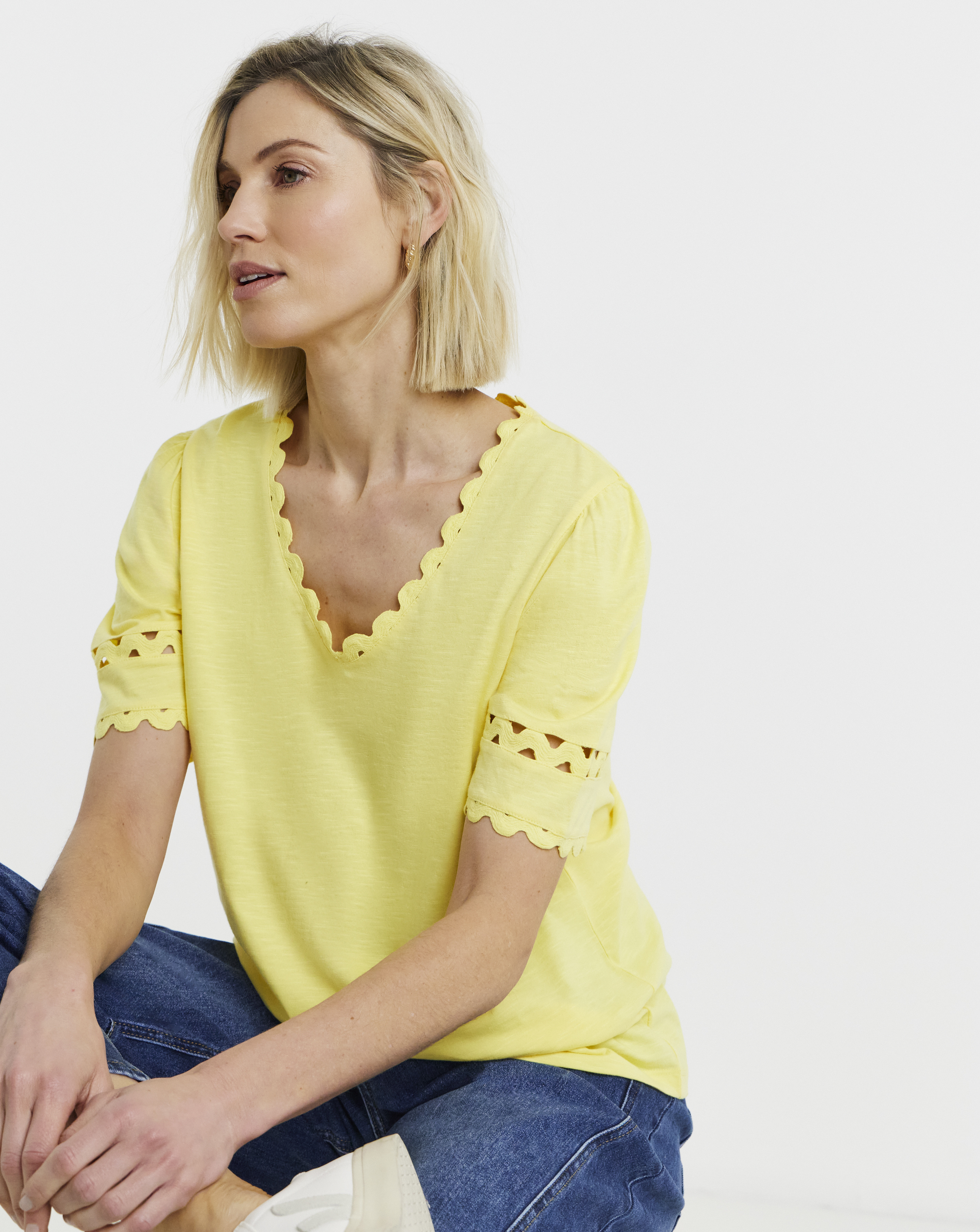 Ric Rac Trim Top
