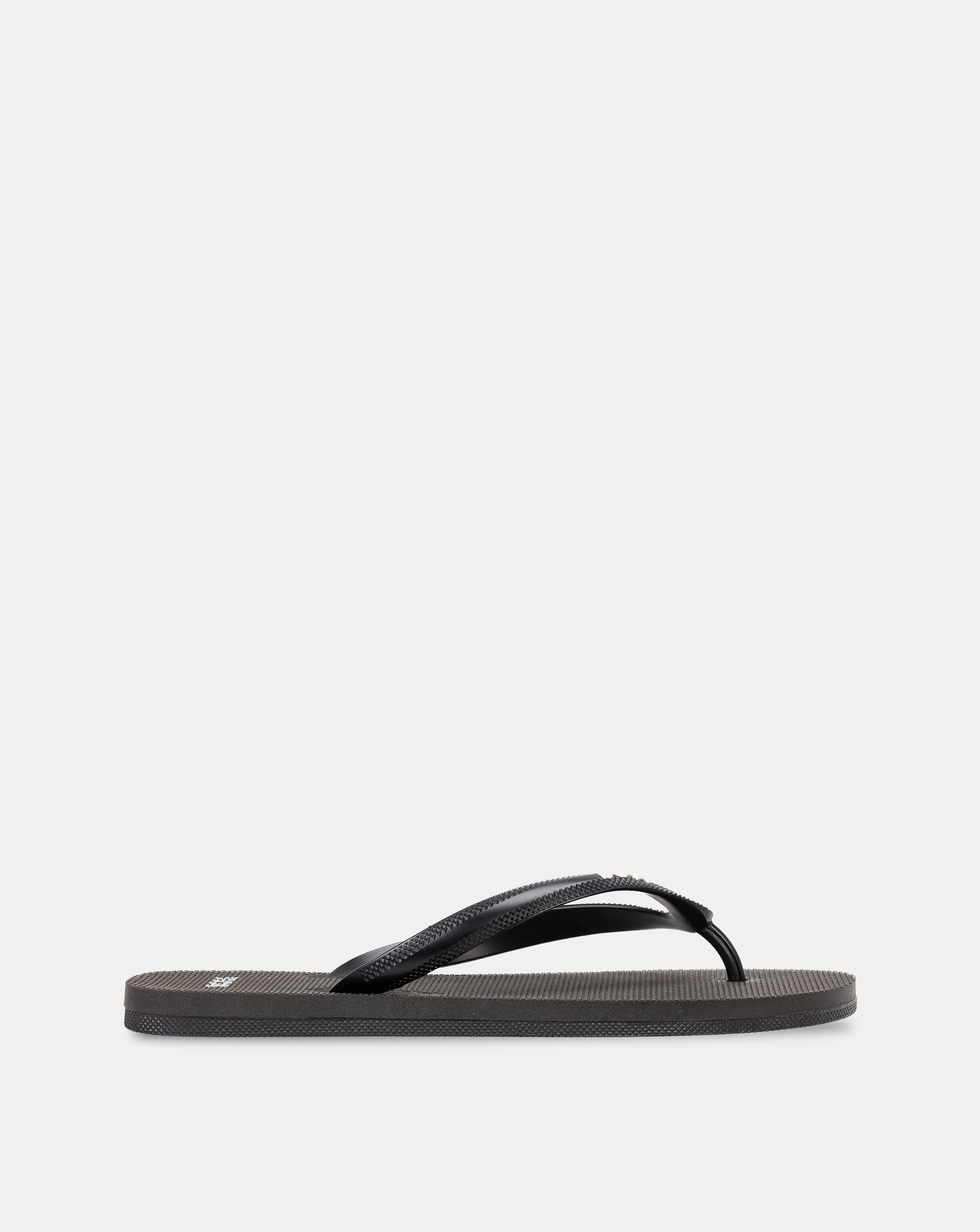 BOSS Logo Flip Flop - Black