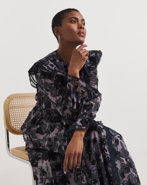 Ted Baker Alexieh Ruffle Floral Dress