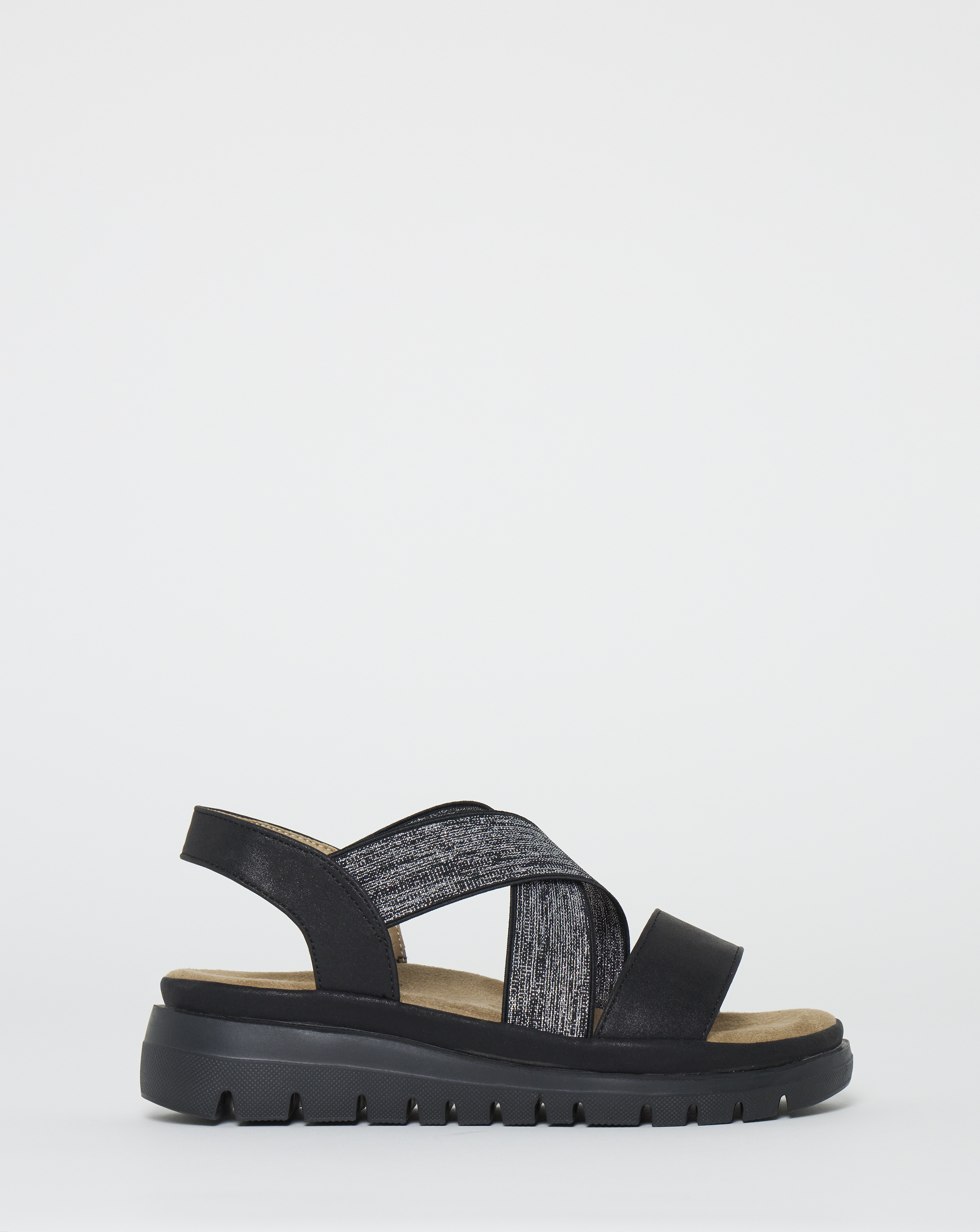 Cushion Walk Stretch Flatforms EEE Fit