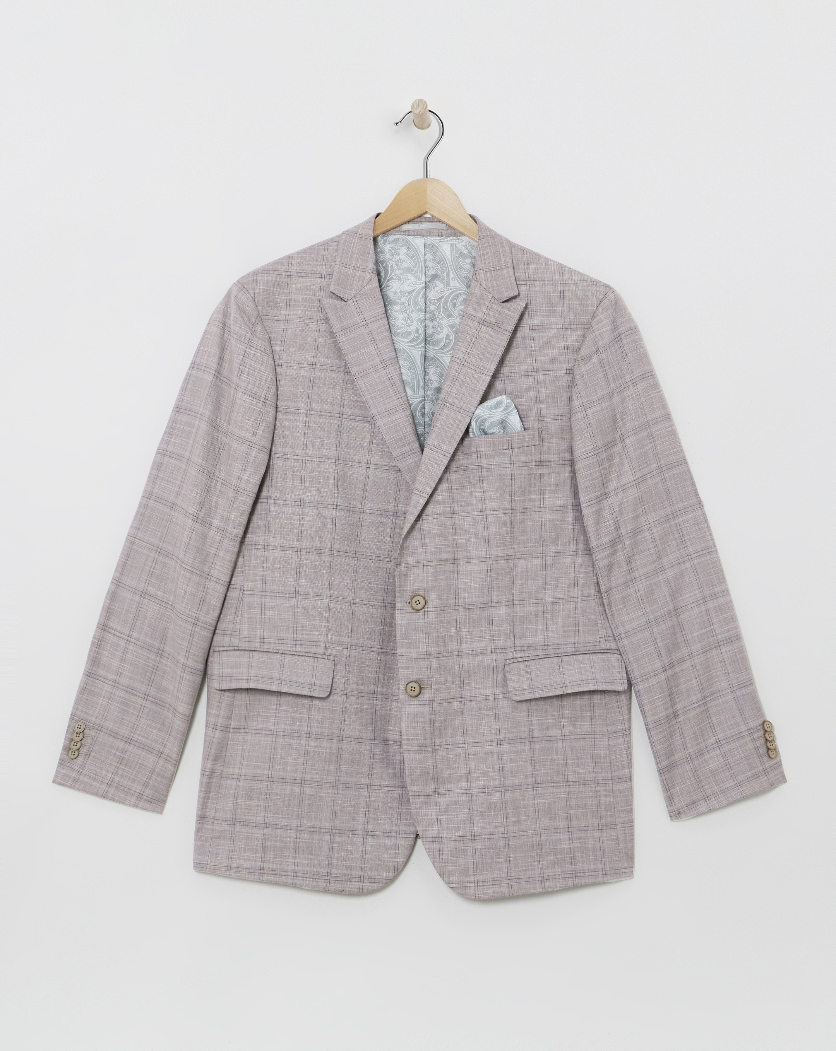 Check Suit Jacket
