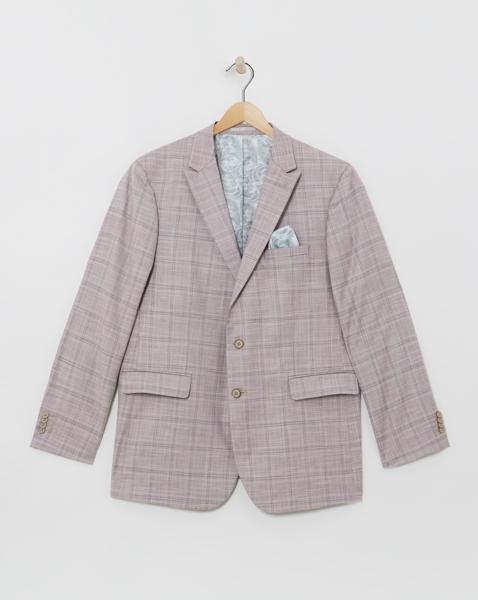 Check Suit Jacket
