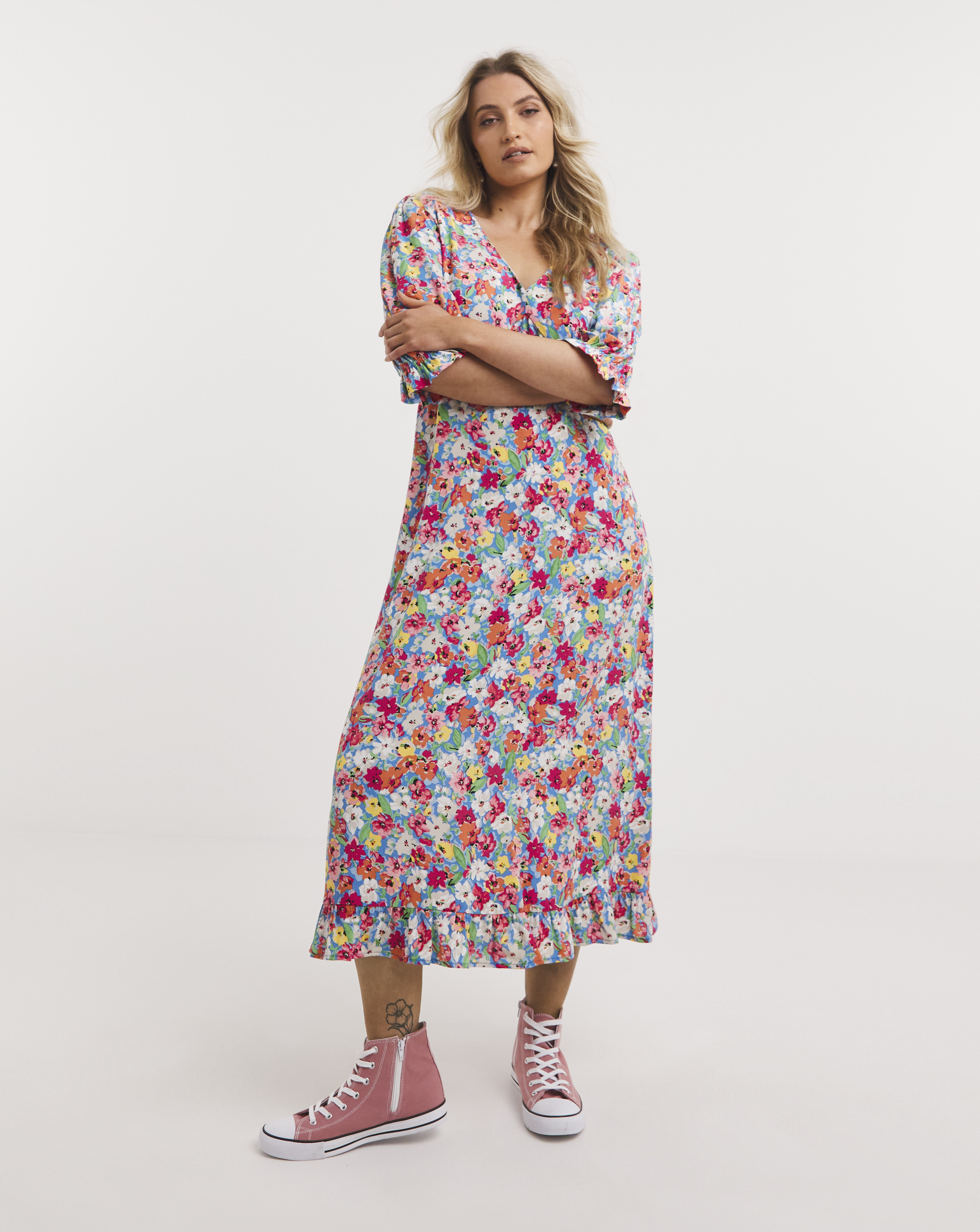 Nobody's Child Delilah Midi Dress