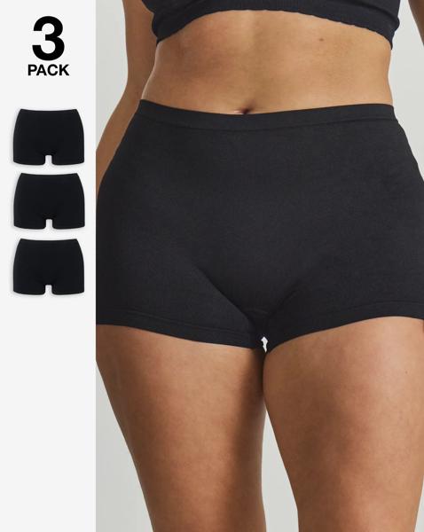 3Pack Seamfree Boy Shorts