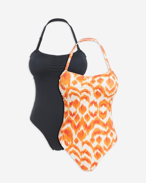 Value 2 Pack Bandeau Swimsuits
