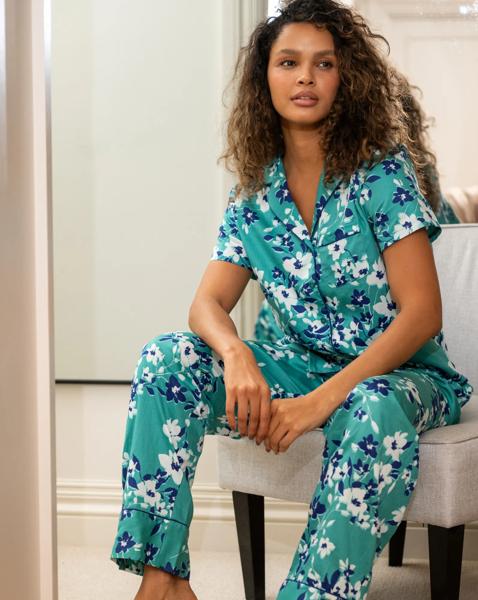 Pour Moi Cotton Satin PJ Set