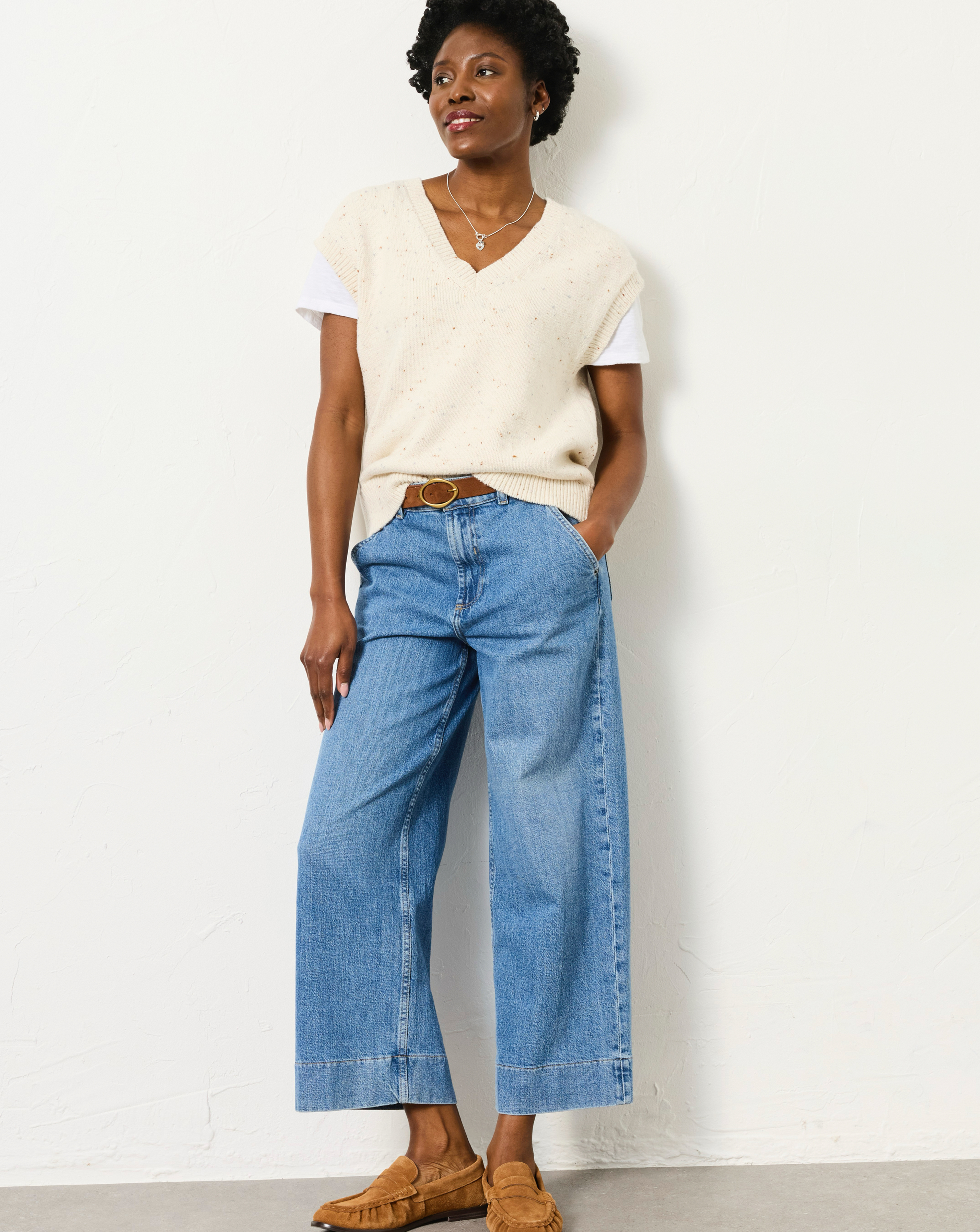 Fatface Blue Hove Jean - Size 8