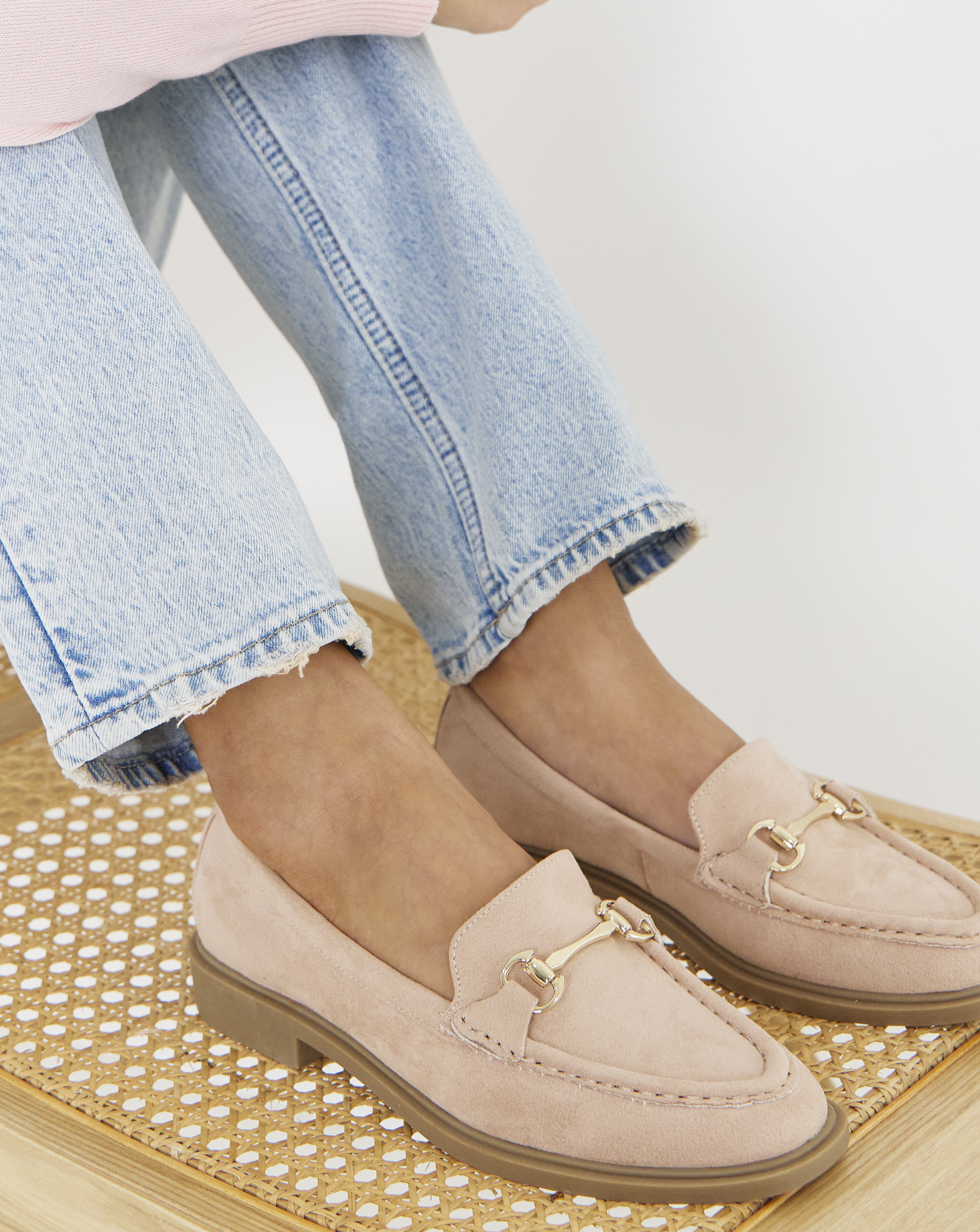 Snaffle Trim Loafer Ex Wide