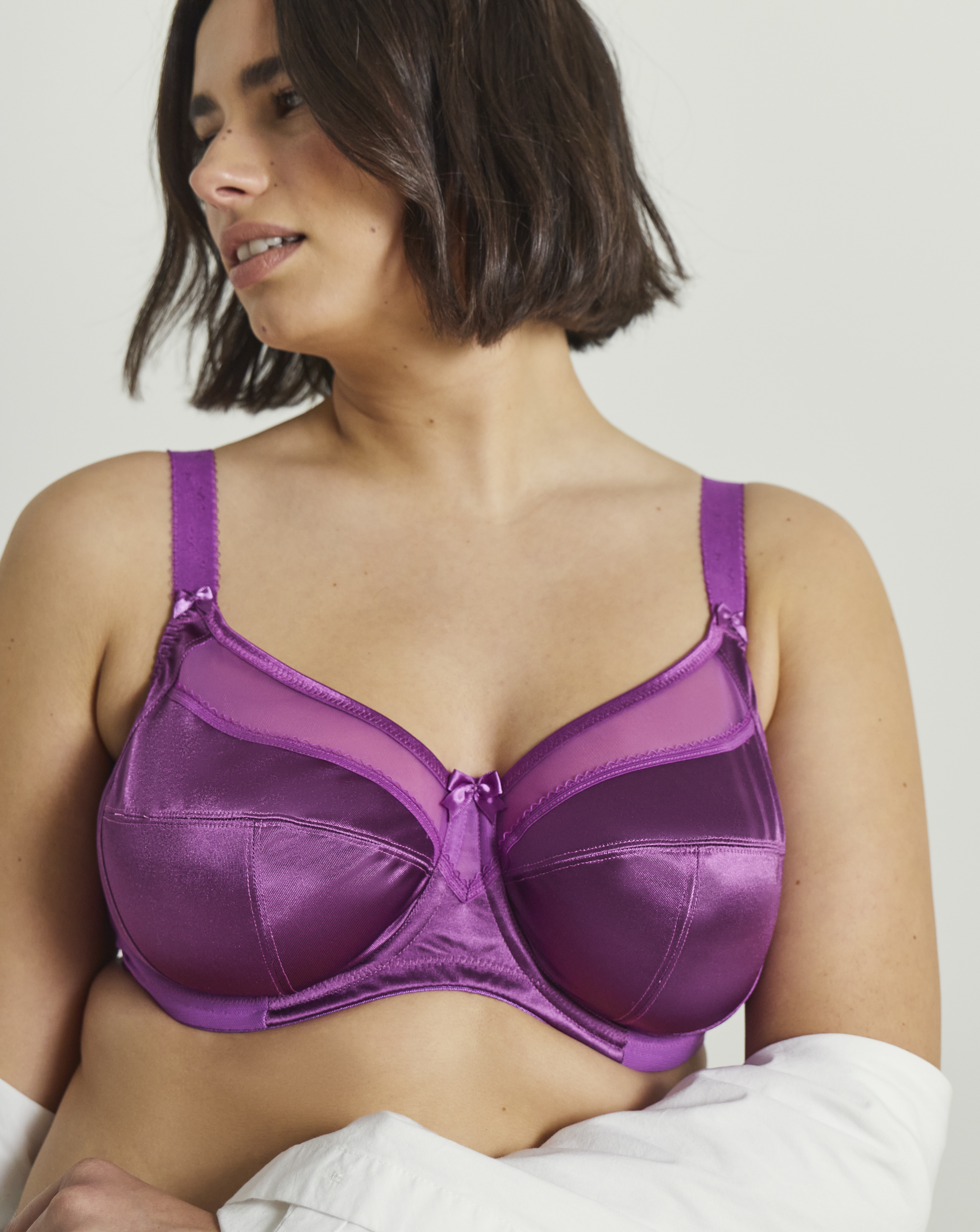 Goddess Keira FullCup Wired Bra Amethyst