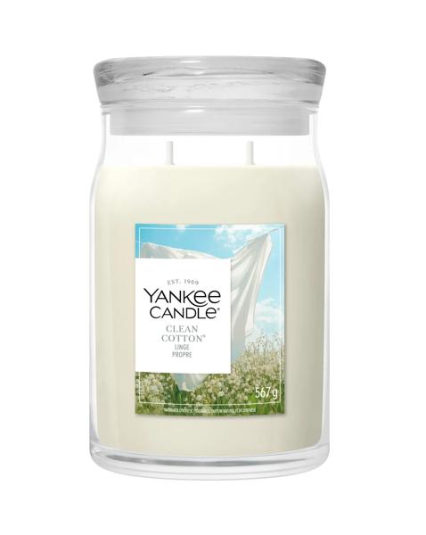 Yankee Candle Large Clean Cotton