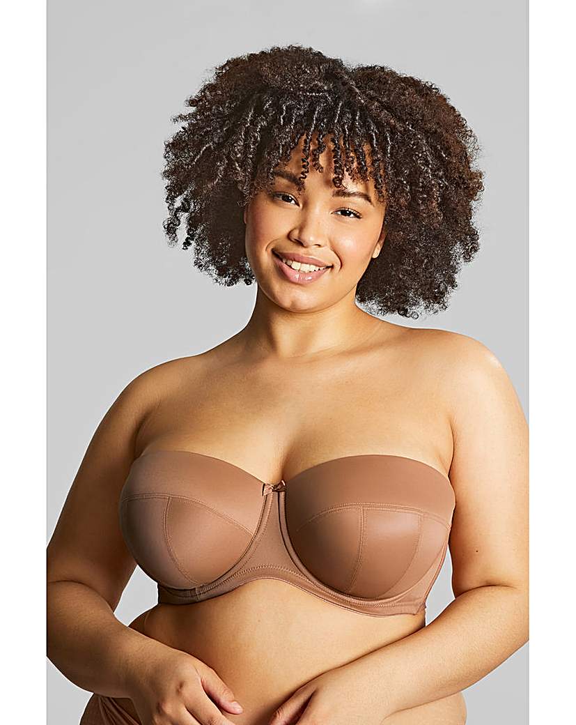 Sculptresse By Panache Women's Caramel Sculptresse Dana Strapless Wired Bra 42Gg