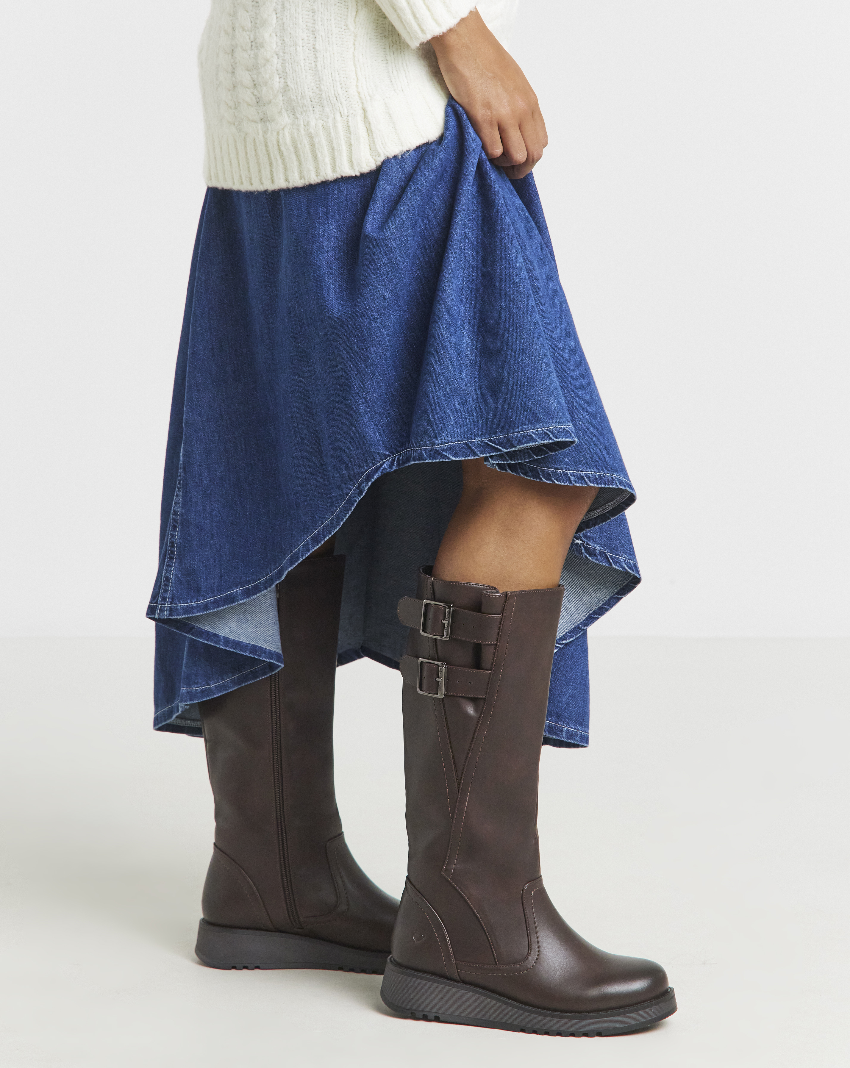Heavenly Feet Bernice Boots CC Wide Fit