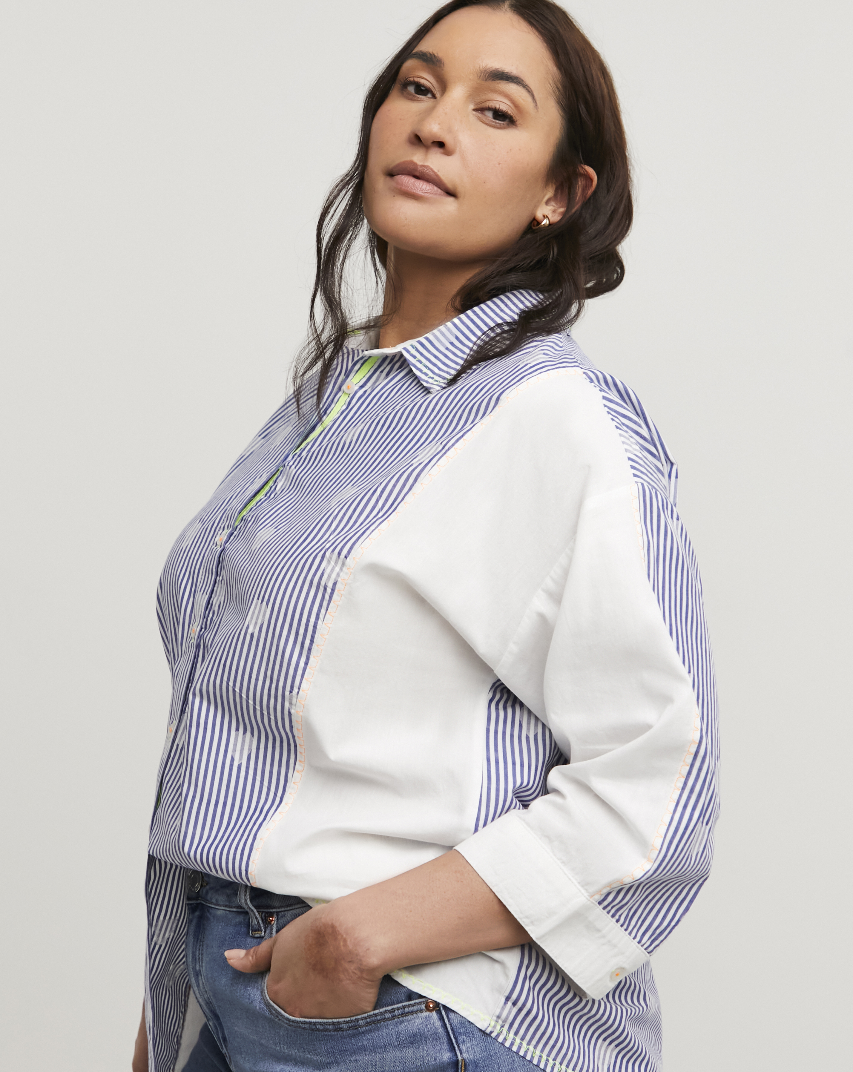 Joe Browns Cotton Stripe Shirt