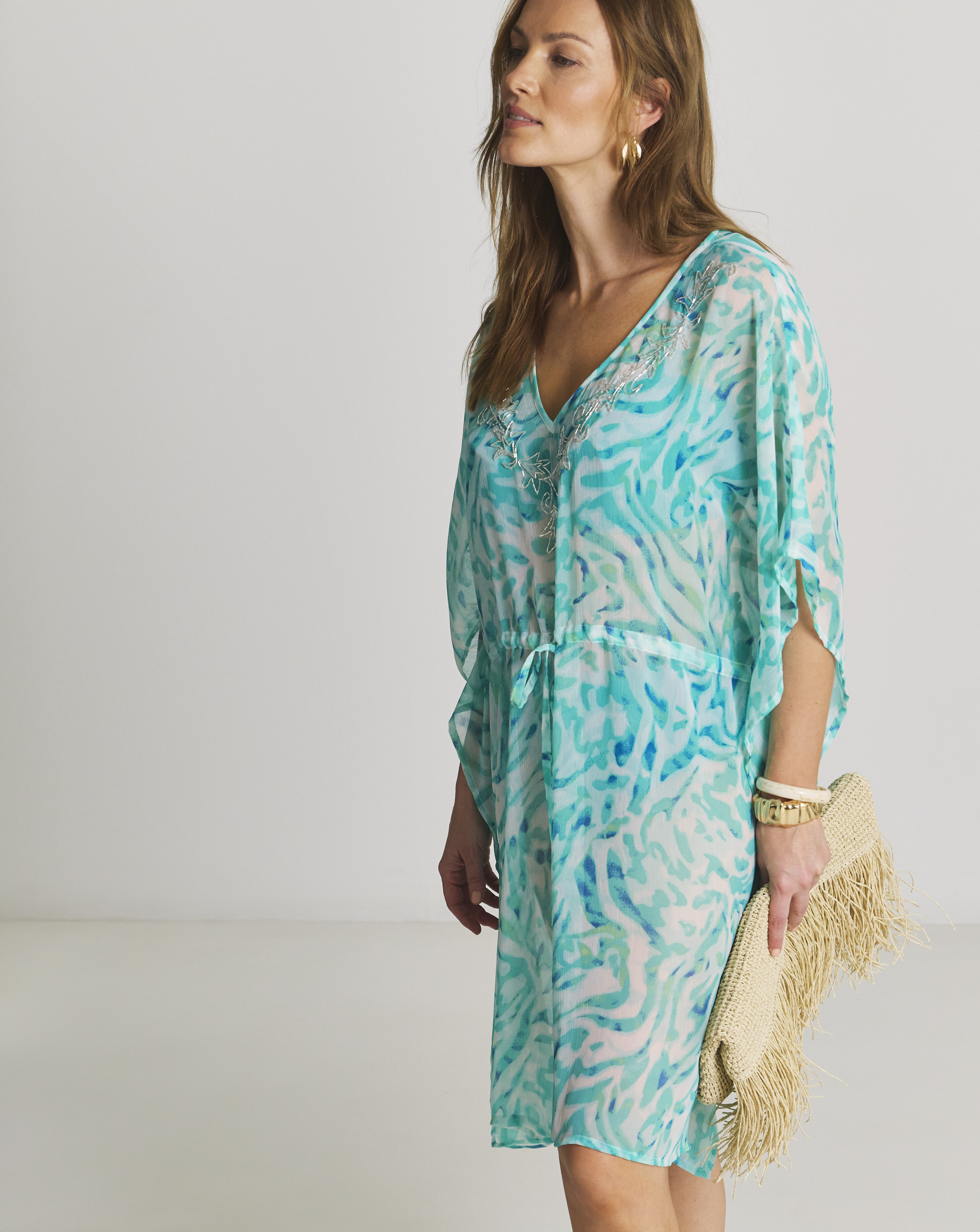 Magisculpt Embellished Kaftan