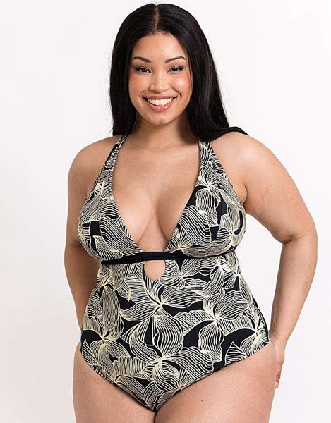 Curvy Kate Ripple Reef Multiway Swimsuit