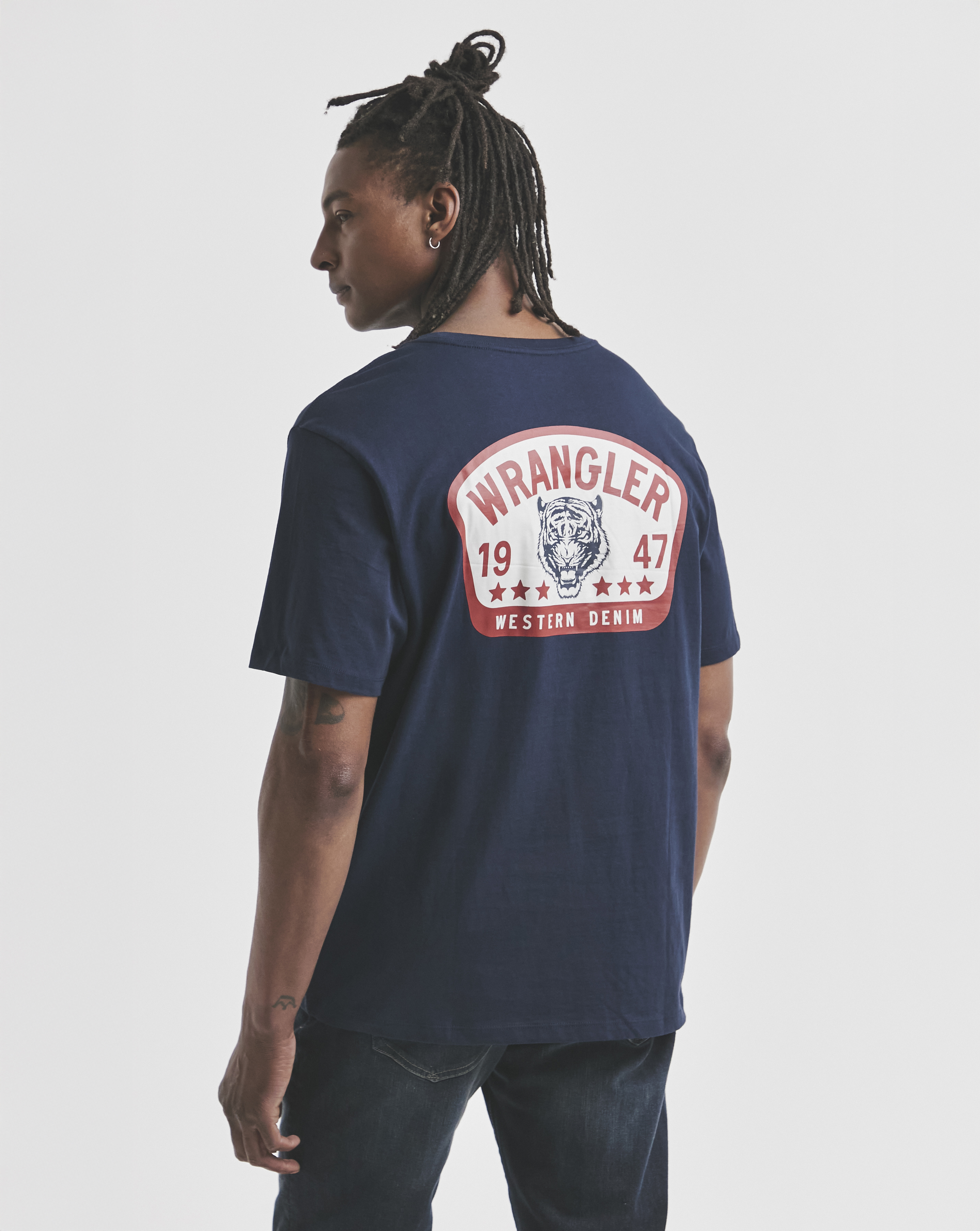 Wrangler Graphic T-Shirt Navy