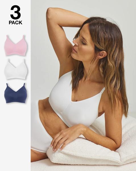 3 Pack Claire Micro NW Full Cup Bras