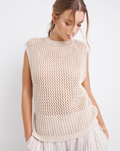 Simply Be Knit Adjustable Tank Top