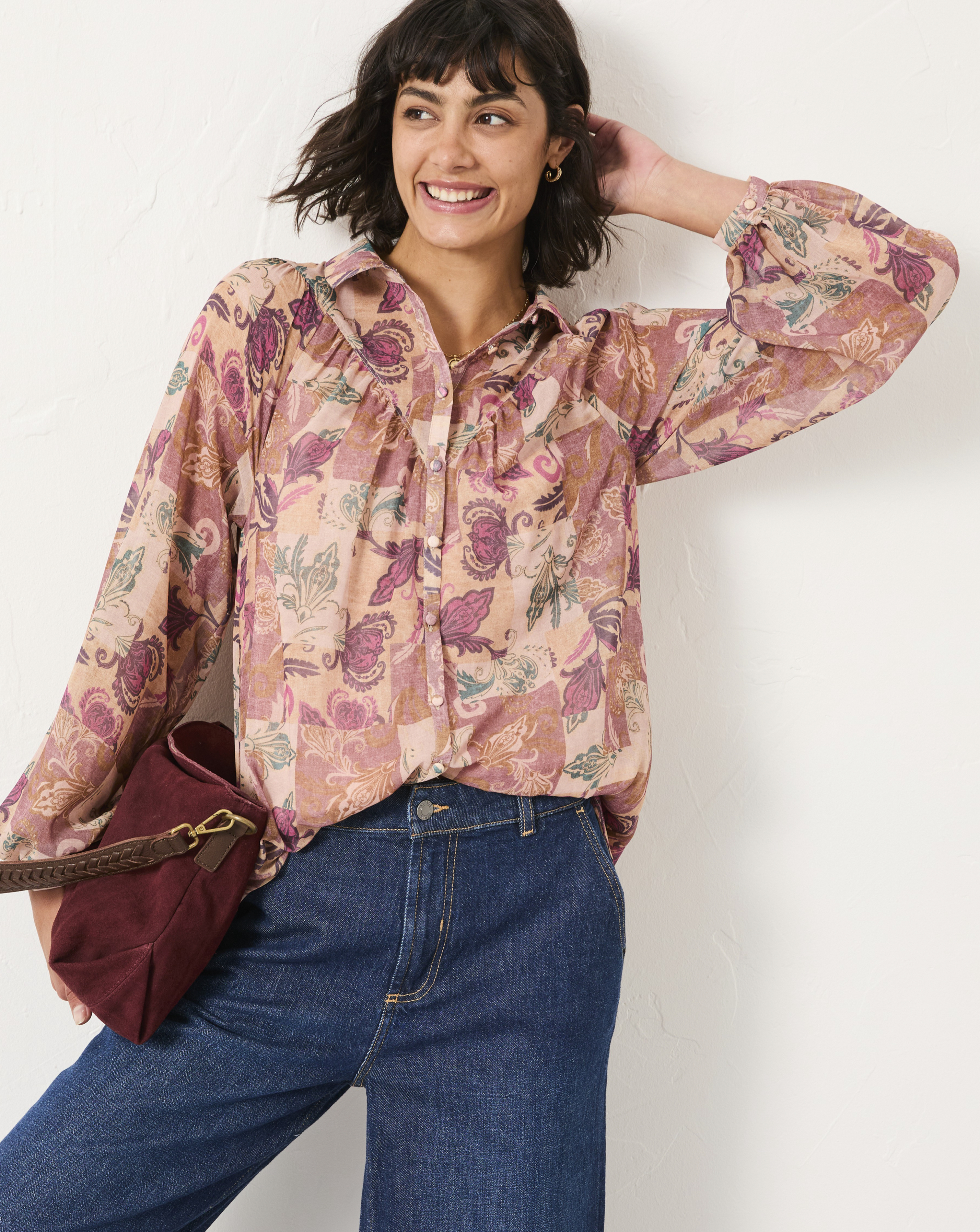 FatFace Pamala Chintz Blouse