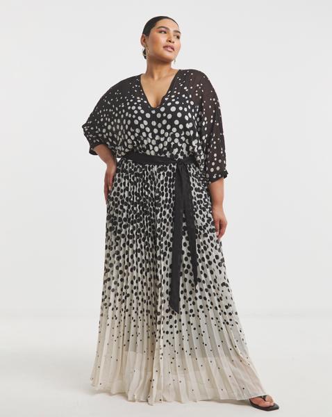 Joanna Hope Ombre Spot Dress