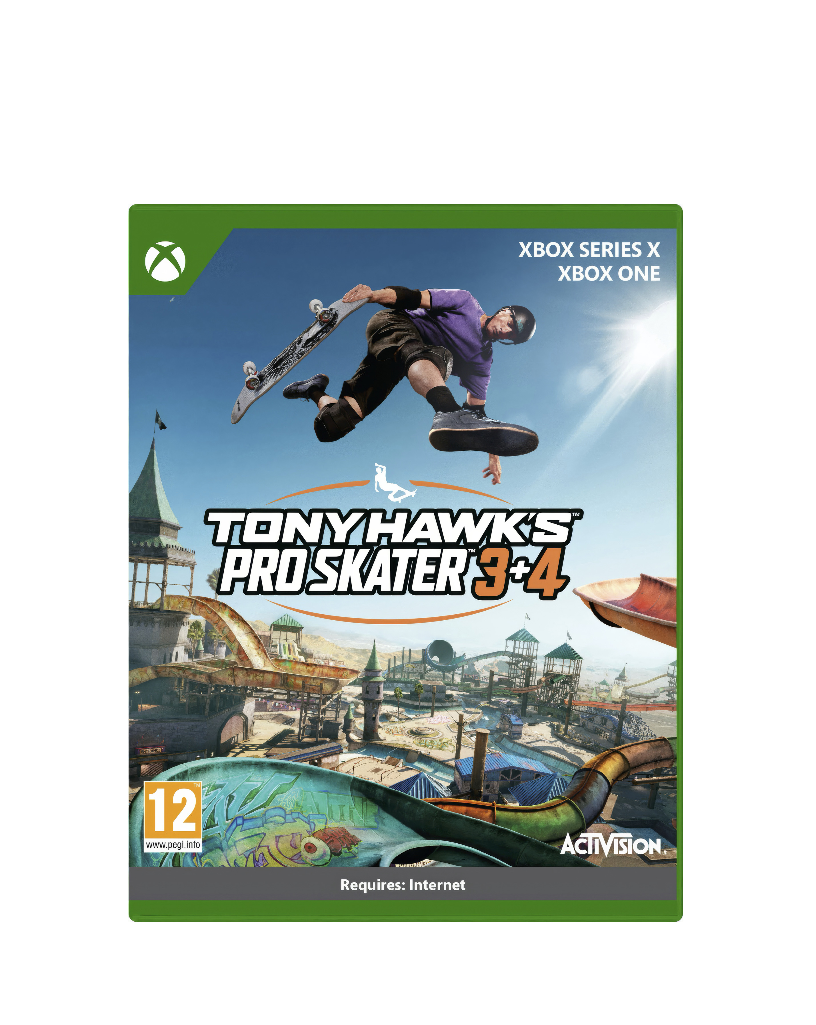 Xbox Tony Hawks Pro Skater + 4 (Xbox) Size 3