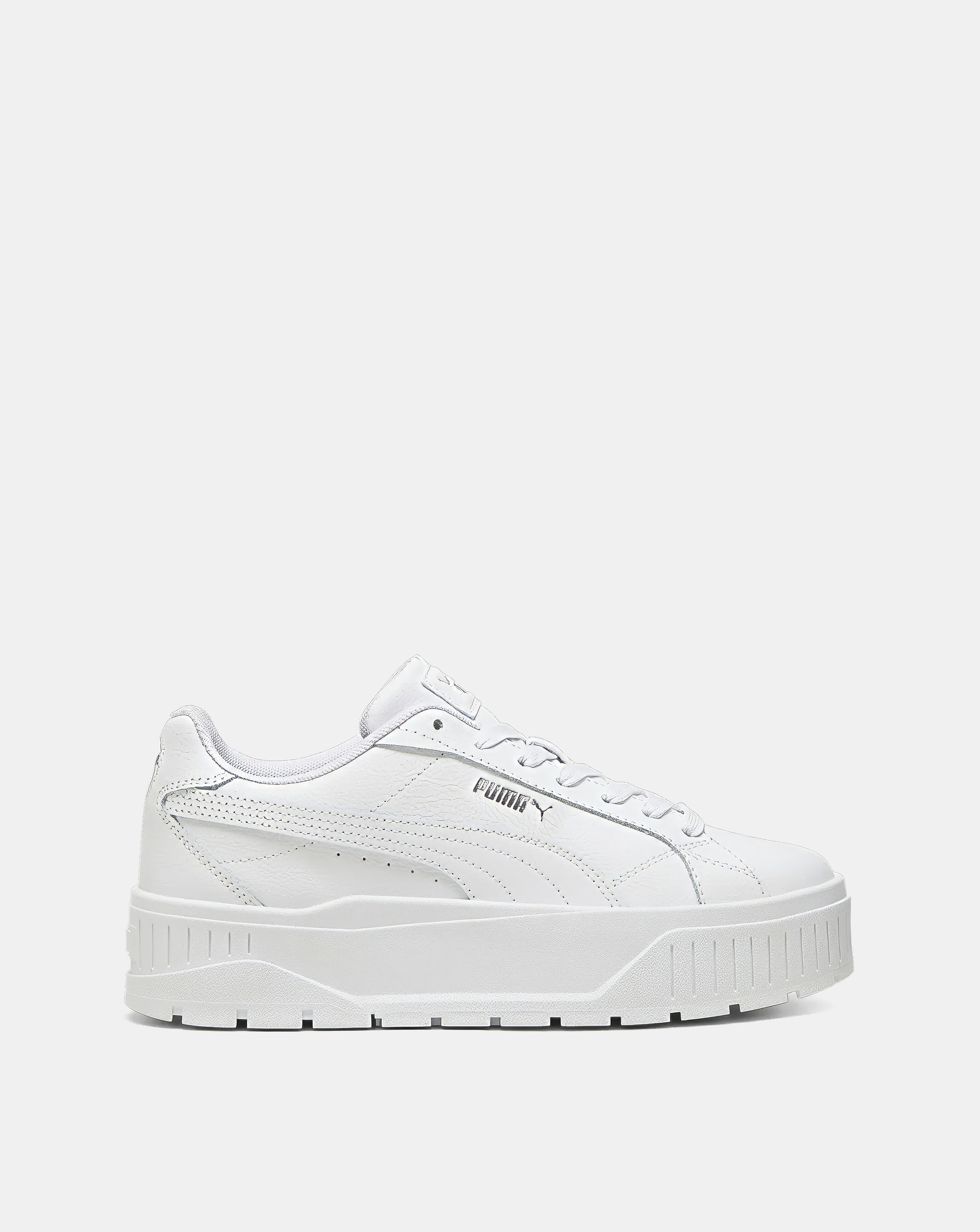 Puma Karmen II Trainers White Leather/Synthetics - Size 8