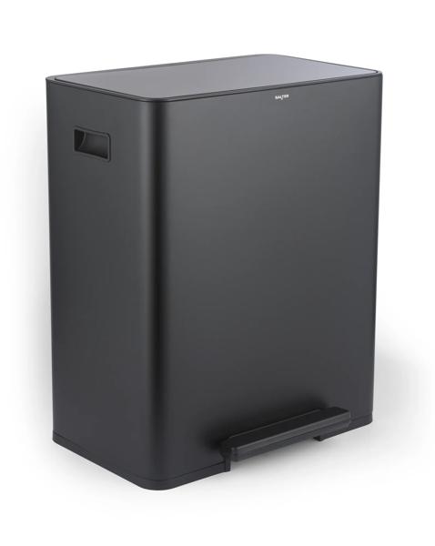 Salter Stainless Steel Recyling Bin