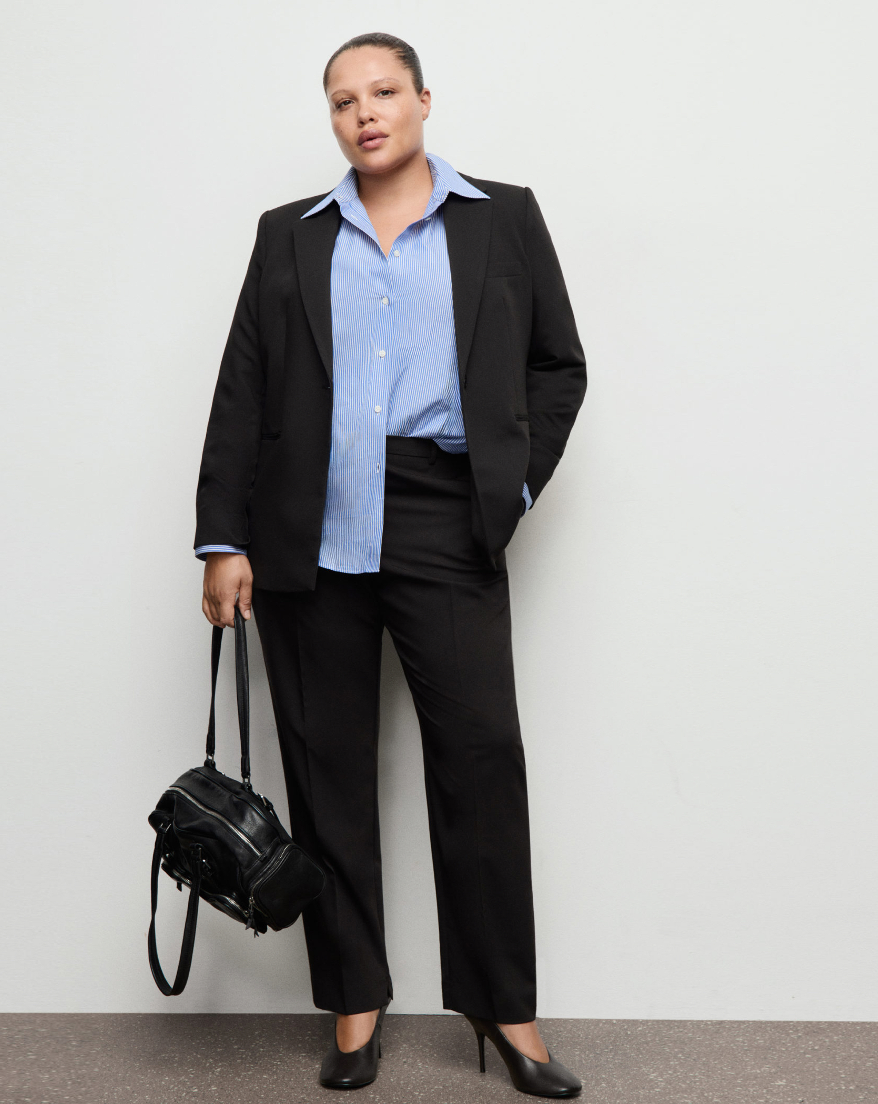 Mango Fitted Blazer