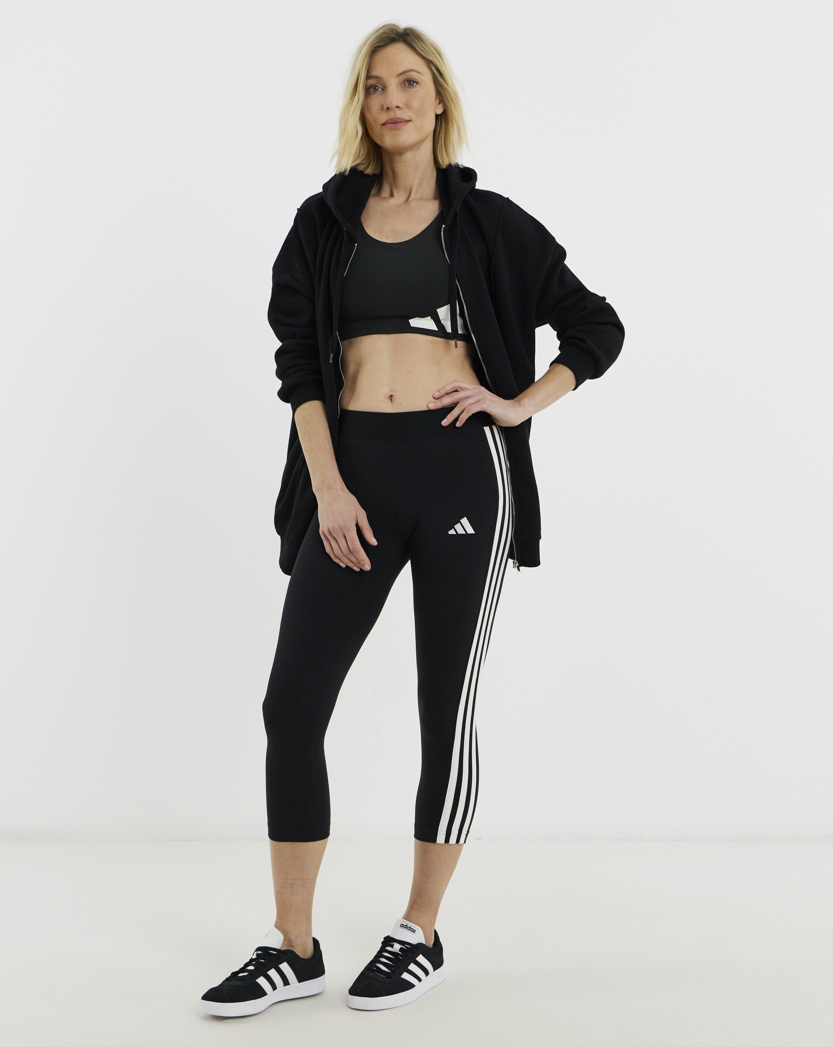 adidas 3 Stripes 3/4 Leggings