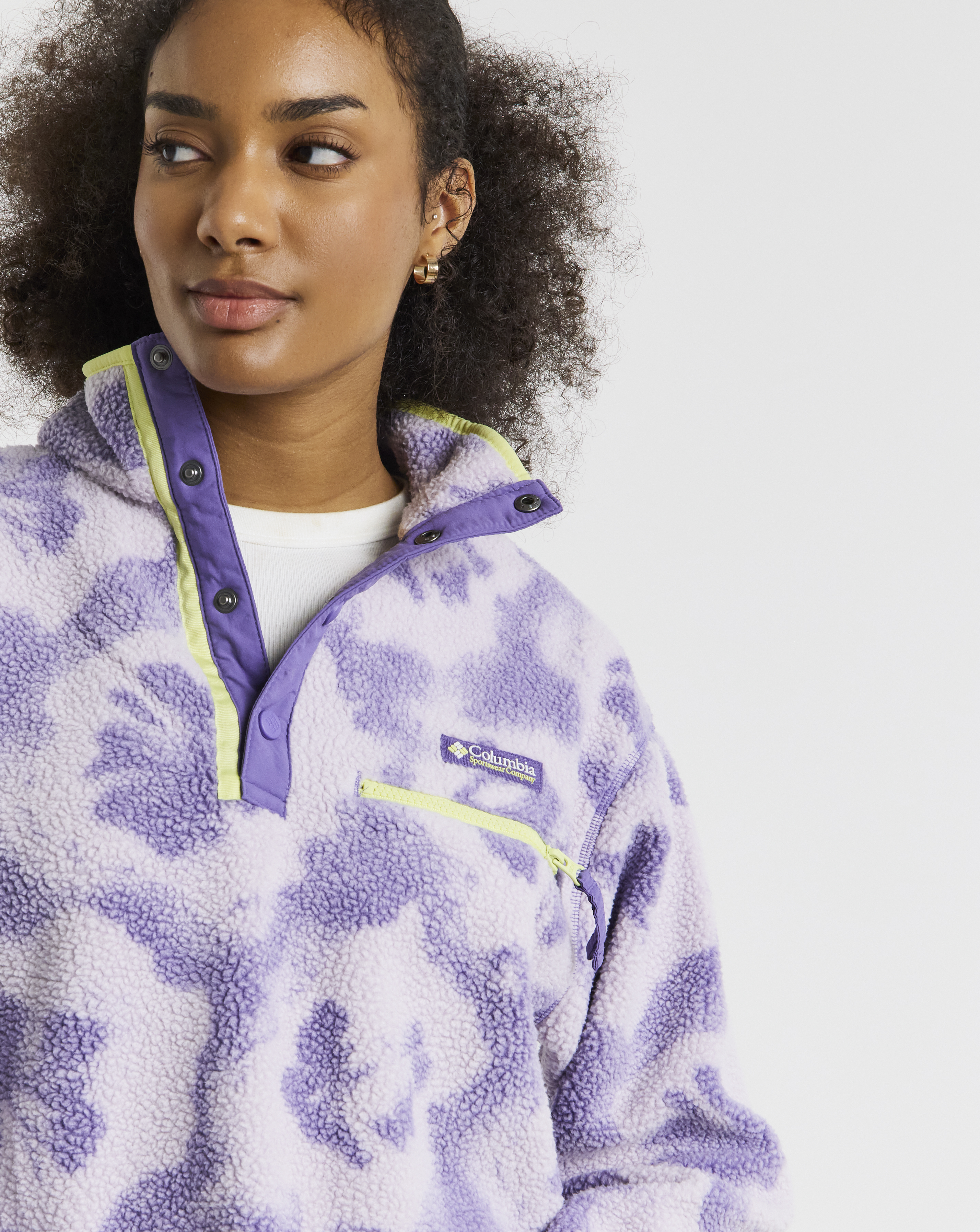 Columbia Helvetia Printed 1/2 Snap