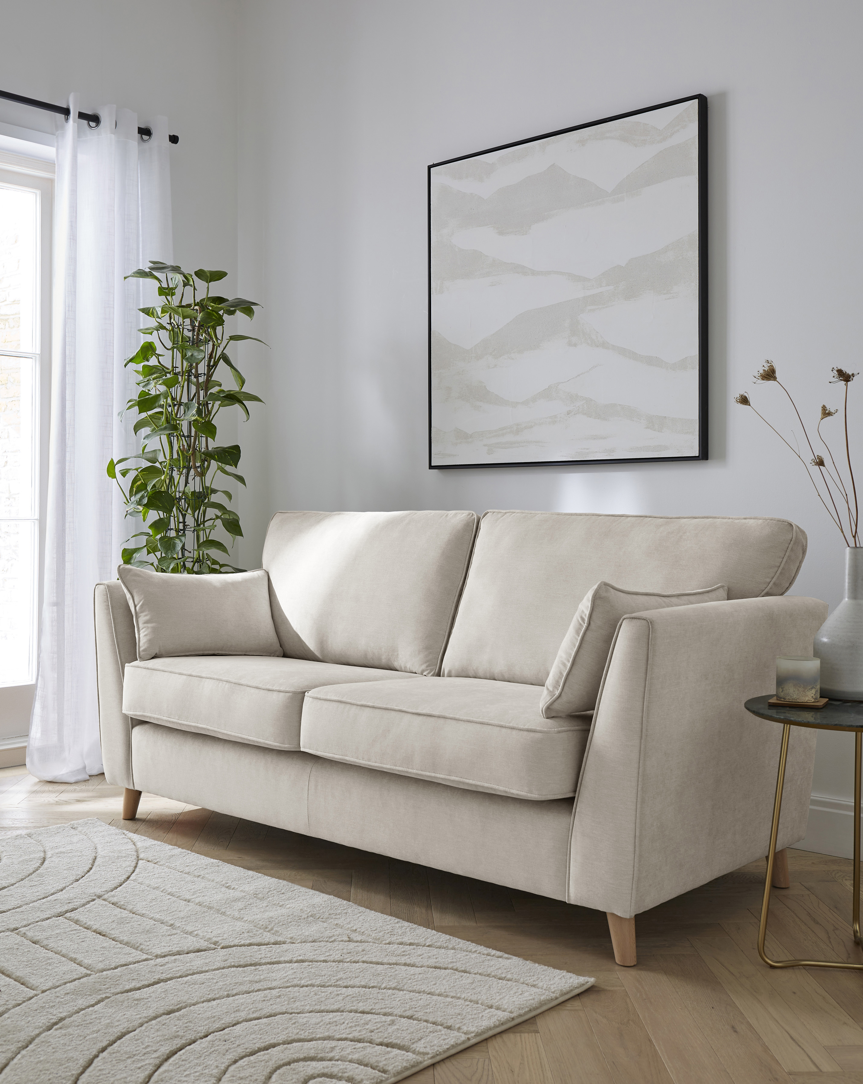 McKenzie Chenille 3 Seater Sofa